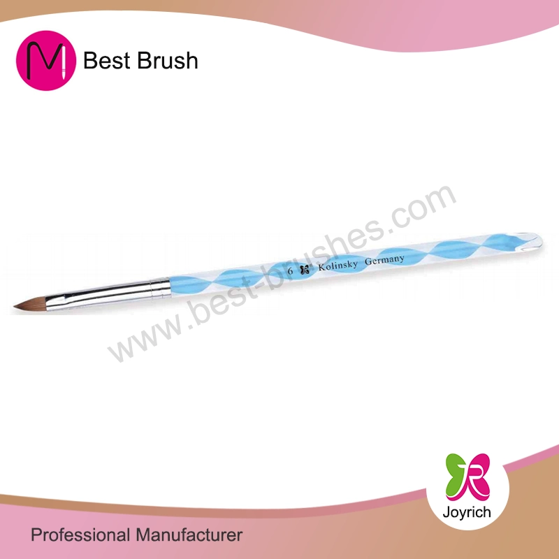 Blue marmol Kolinsky 3D kuko brush