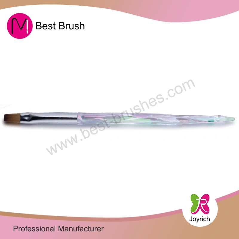 Makukulay na malinaw na acrylic Konlinsky hair gel brush