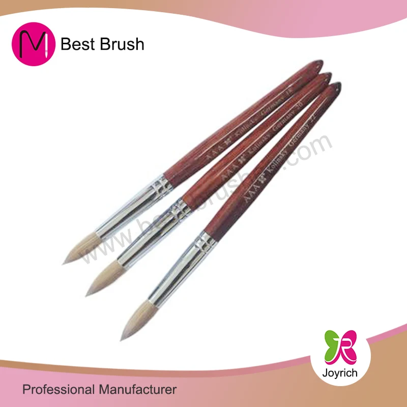 Purong Kolinsky Red Acrylic Nail Brush