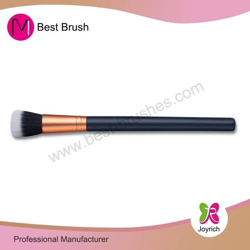 Round powder makeup brush