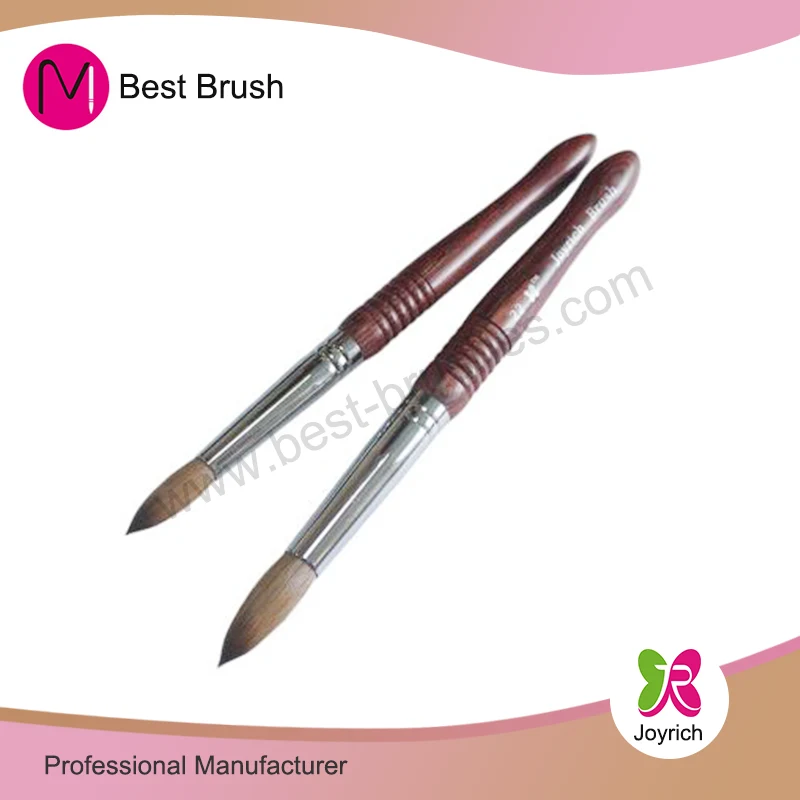 Espesyal na kahoy na Kolinsky acrylic kuko brush