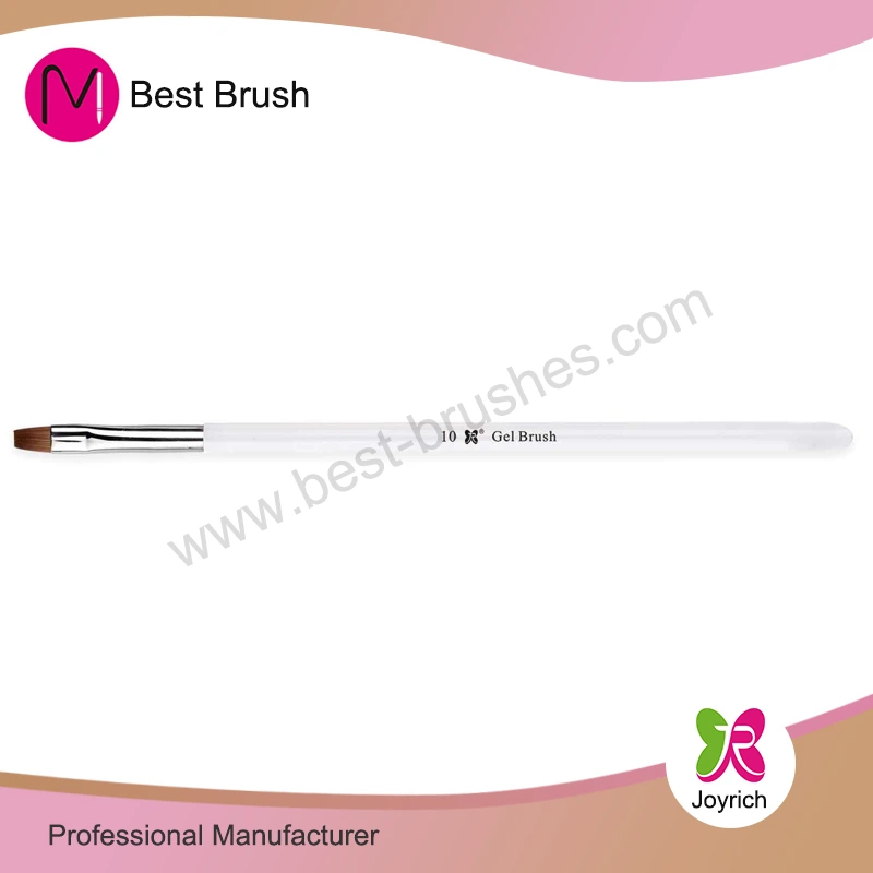 Transparent mahaba acrylic hawakan gel kuko brush